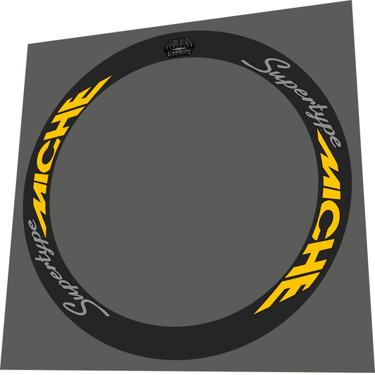 MICHE Supertype (2008) Rim Decal Set - Bike Decal Replace