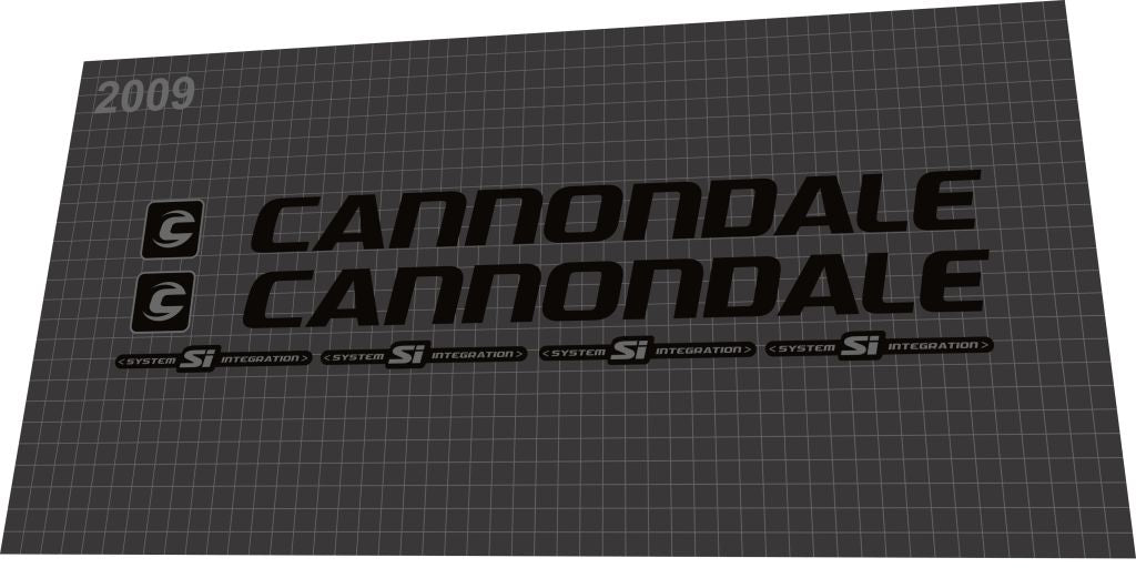 CANNONDALE Bad Boy (2009) Frame Decal Set - Bike Decal Replace