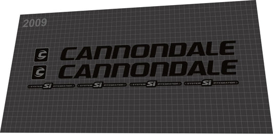 CANNONDALE Bad Boy (2009) Frame Decal Set - Bike Decal Replace