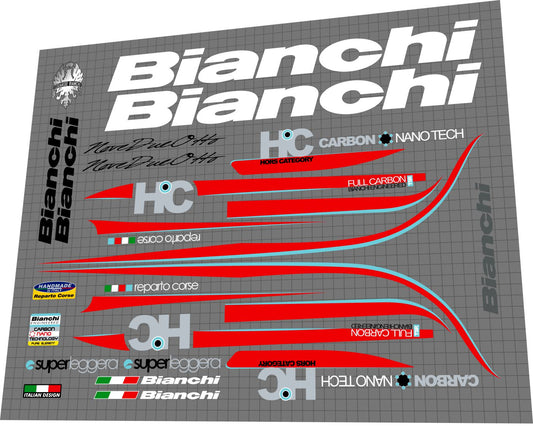 BIANCHI 928 (2010) Frame Decal Set - Bike Decal Replace