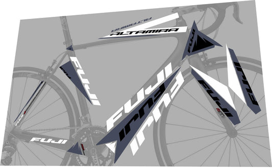 FUJI Altamira (2012) Frame Decal Set - Bike Decal Replace