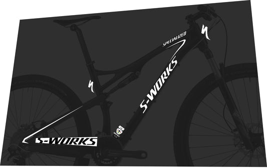 SPECIALIZED Epic (2012) S-Works Carbon 29 XTR Frame Decal Set - Bike Decal Replace