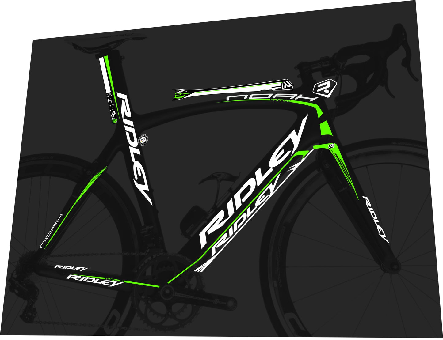 RIDLEY Noah (2013) FAST Frame Decal Set