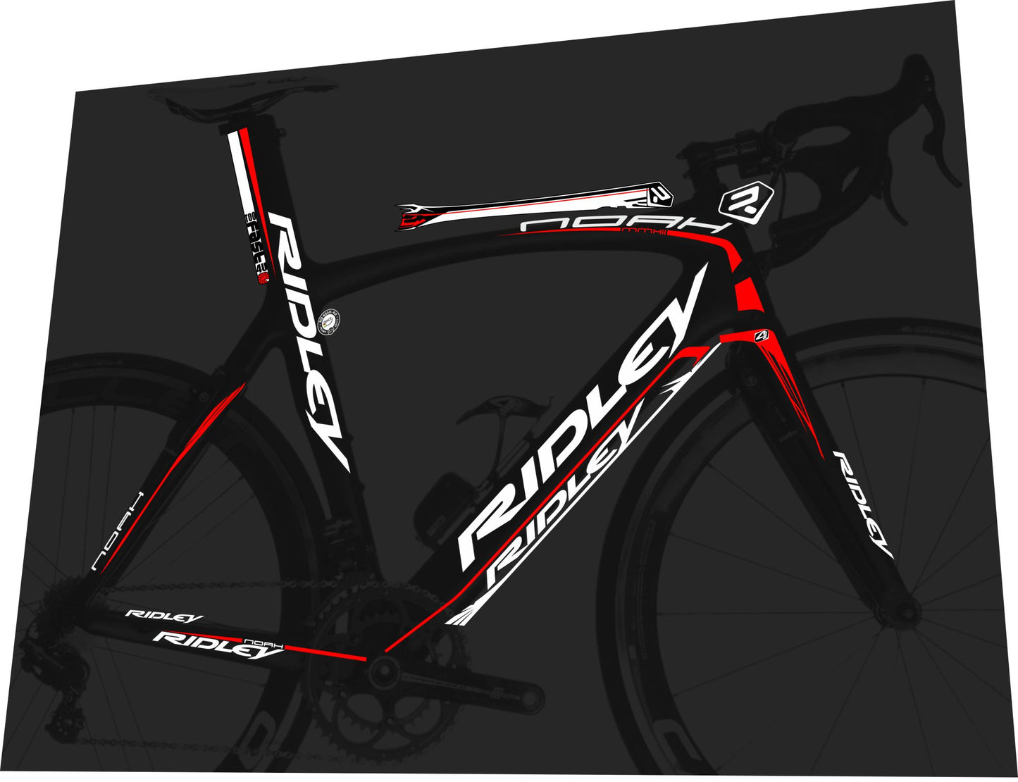 RIDLEY Noah (2013) FAST Frame Decal Set