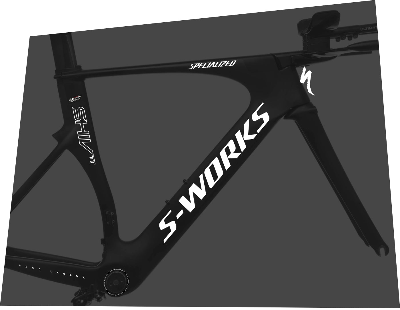 SPECIALIZED Shiv (2013-2014) S-Works TT Frame Decal Set