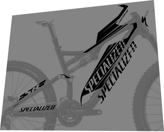 SPECIALIZED Stumpjumper (2014-2015) FSR Comp Evo Frame Decal Set - Bike Decal Replace