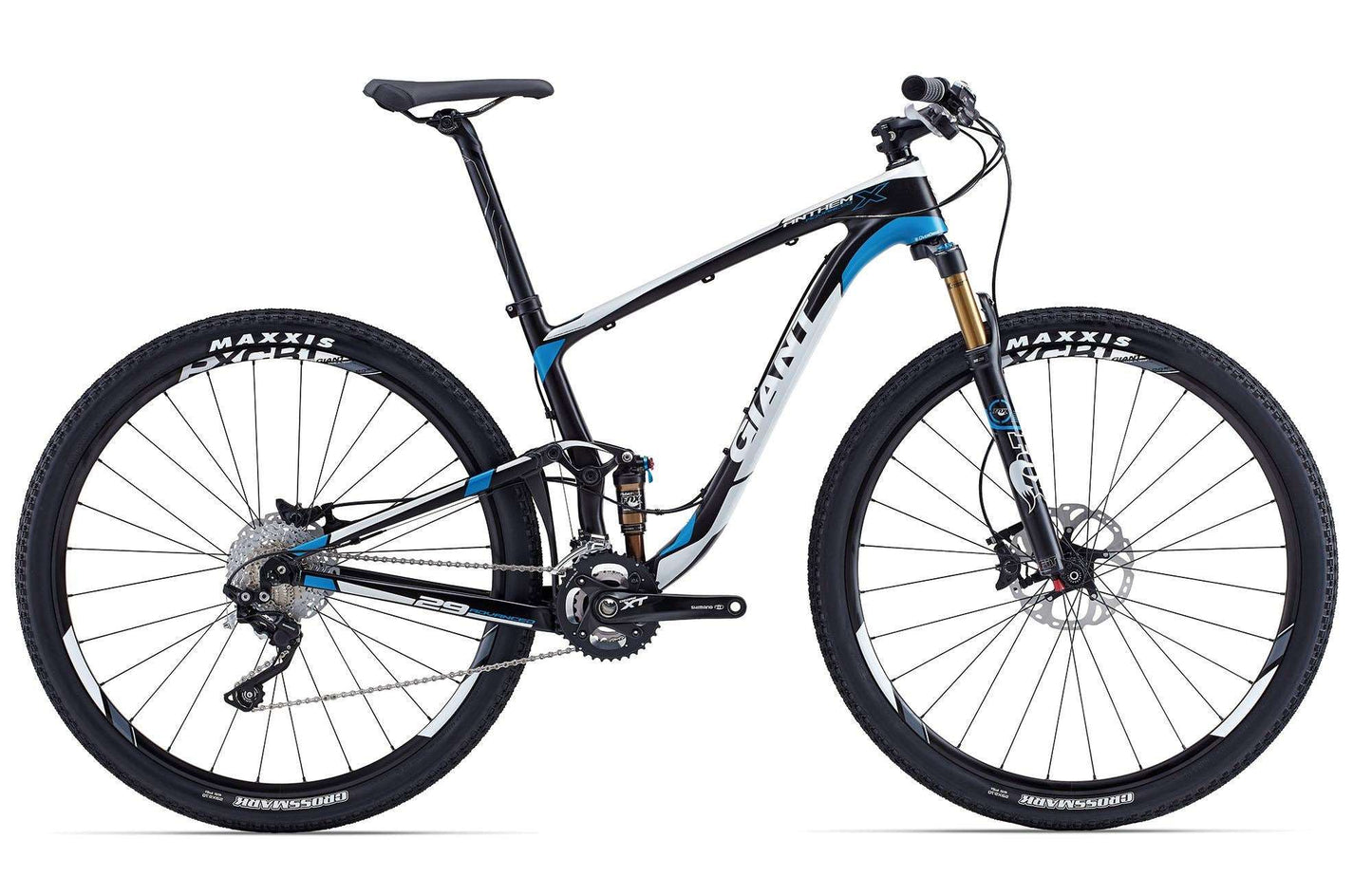 GIANT Anthem (2015-2017) X Advanced 29 Frame Decal Set