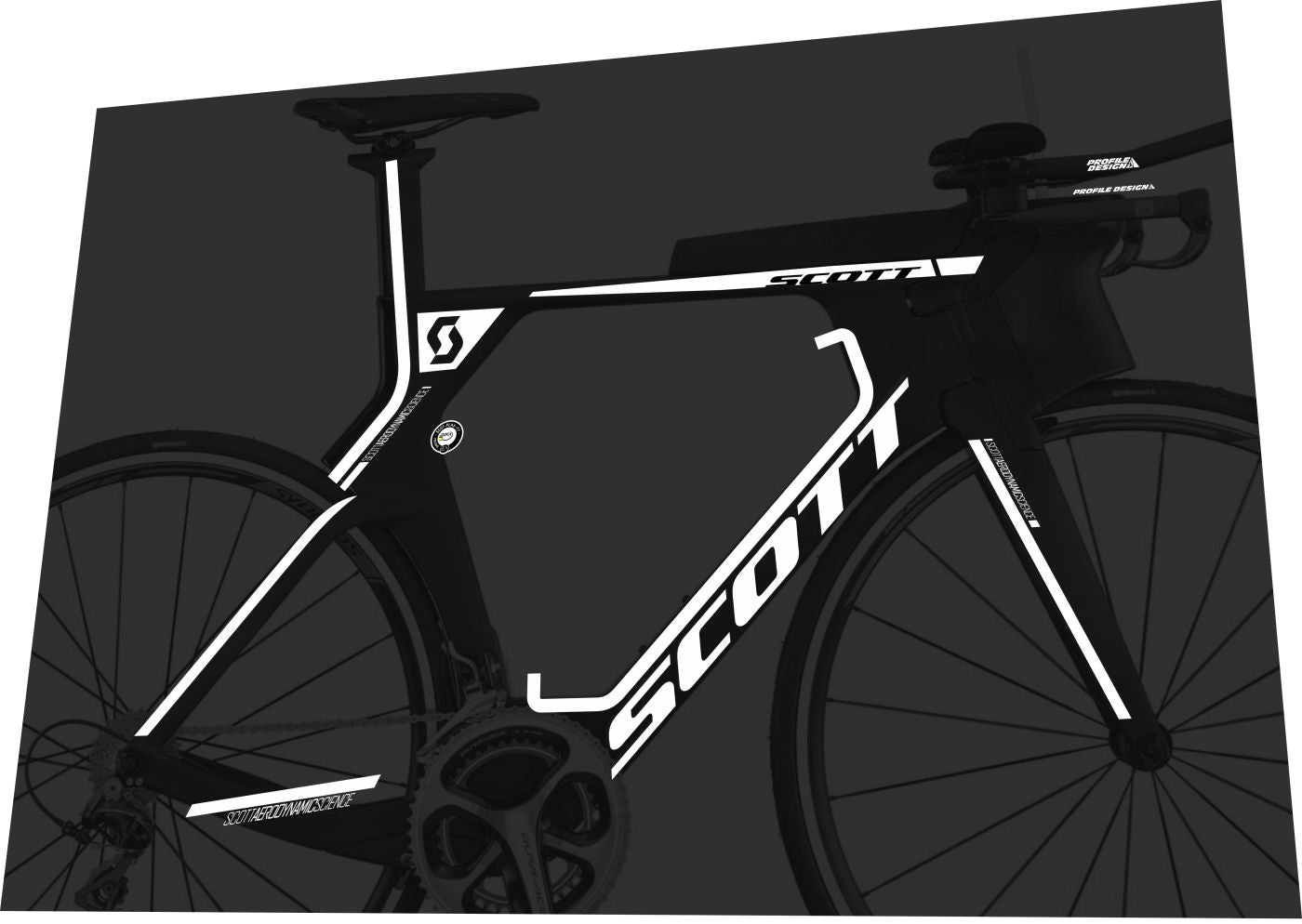 SCOTT Plasma (2015) Premium Frame Decal Set
