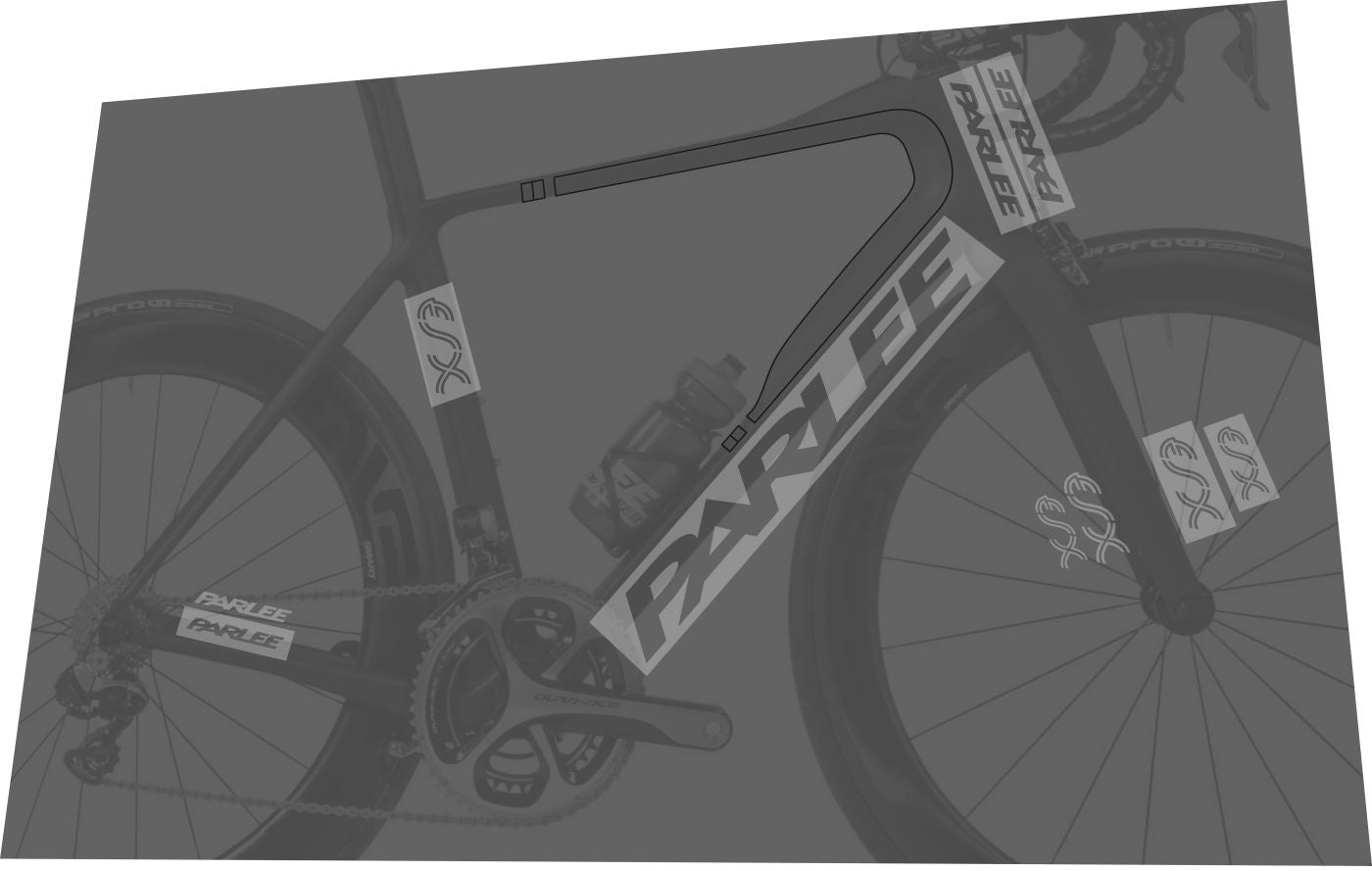 PARLEE ESX (2015) Frame Decal Set