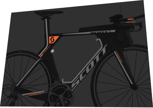 SCOTT Plasma (2015) Premium Frame Decal Set - Bike Decal Replace