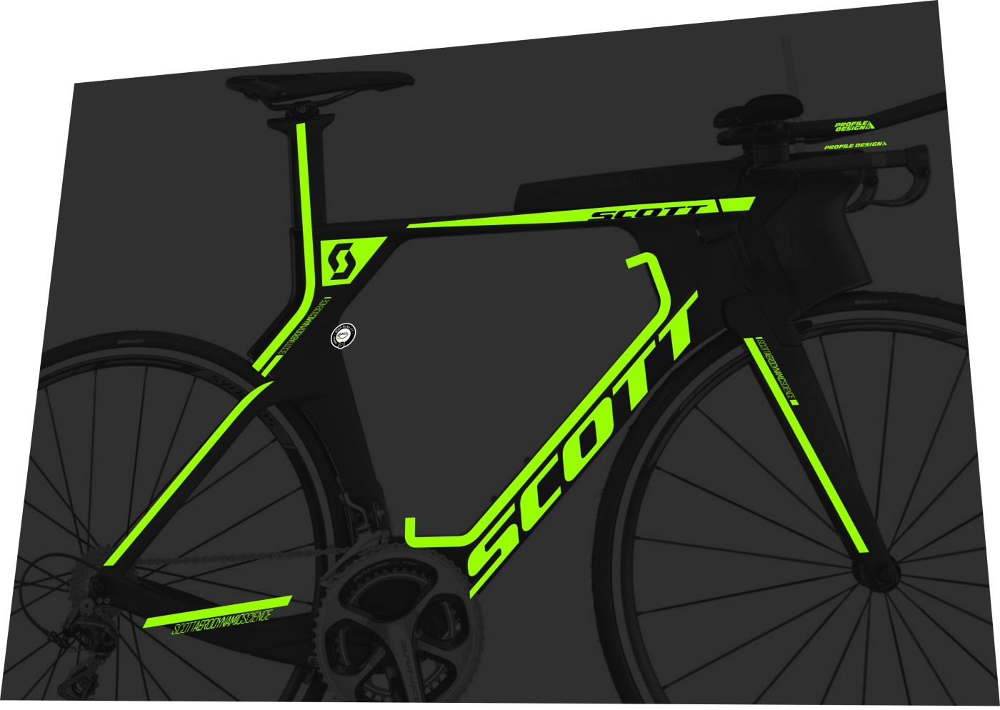 SCOTT Plasma (2015) Premium Frame Decal Set