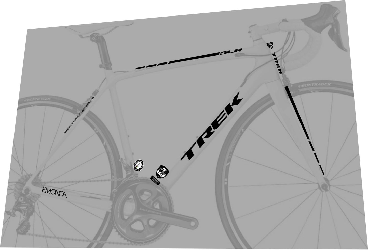 TREK Emonda (2015-2016) SLR Frame Decal Set