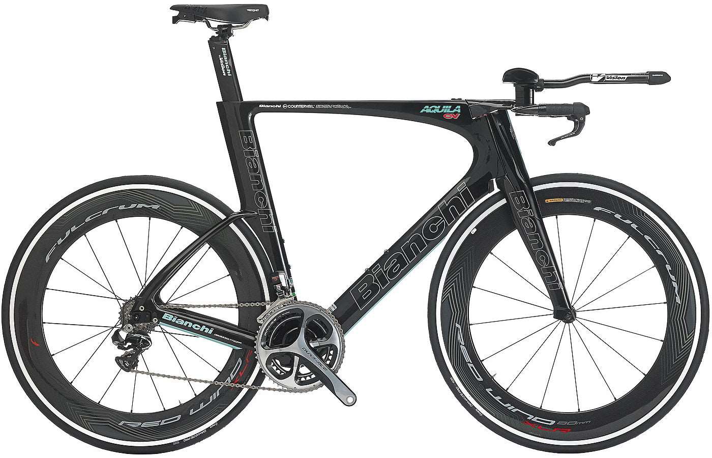 BIANCHI Aquila (2016-2017) CV Frame Decal Set - Bike Decal Replace