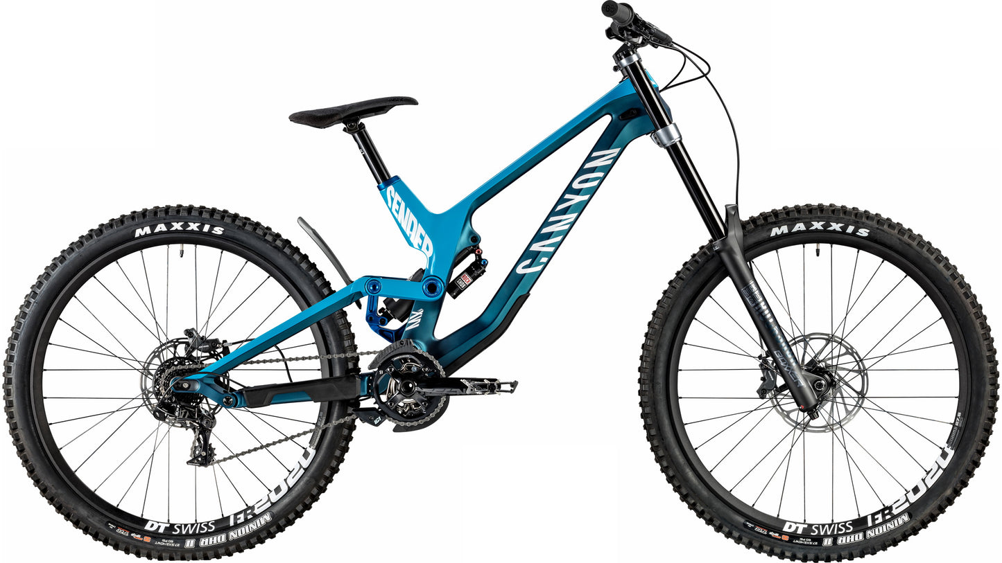 CANYON Sender (2017-2019) CF Frame Decal Set - Bike Decal Replace