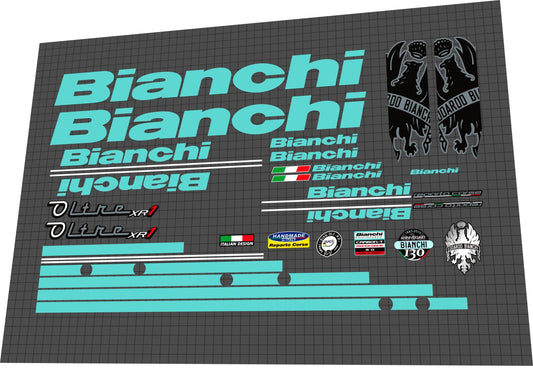 BIANCHI Oltre (2016) XR1 Frame Decal Set - Bike Decal Replace