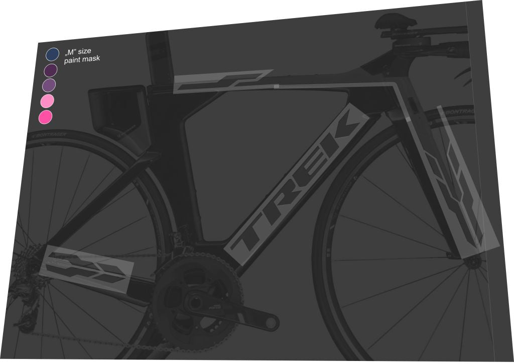 TREK Speed Concept (2016) 9.5 WSD Frame Decal Set