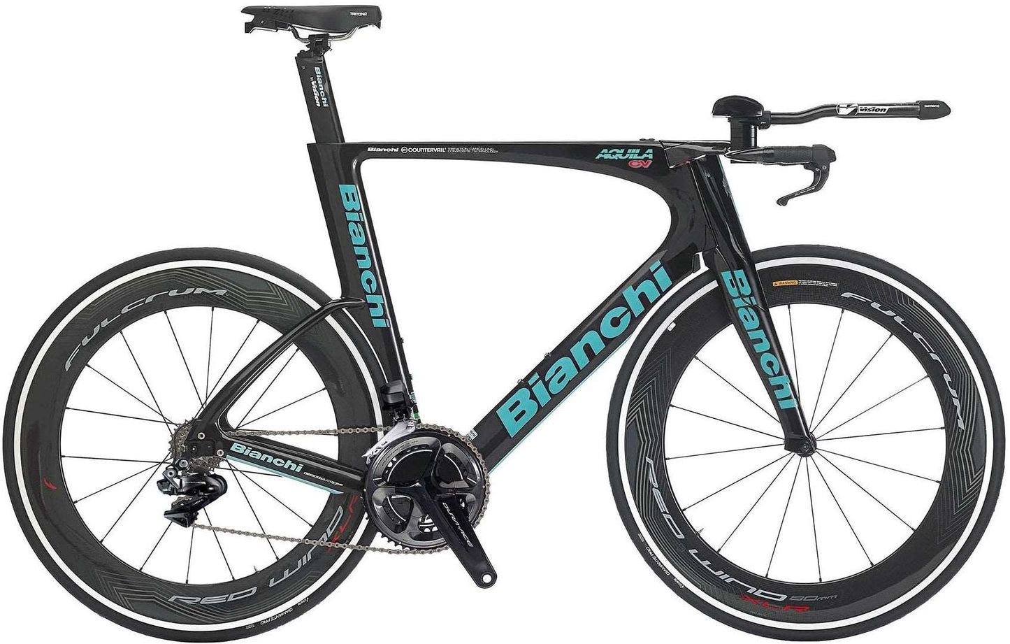 BIANCHI Aquila (2016-2017) CV Frame Decal Set - Bike Decal Replace