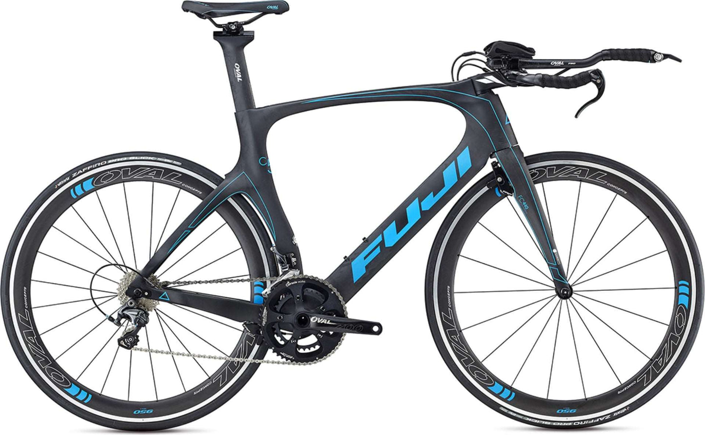 FUJI Norcom (2017) Straight Frame Decal Set