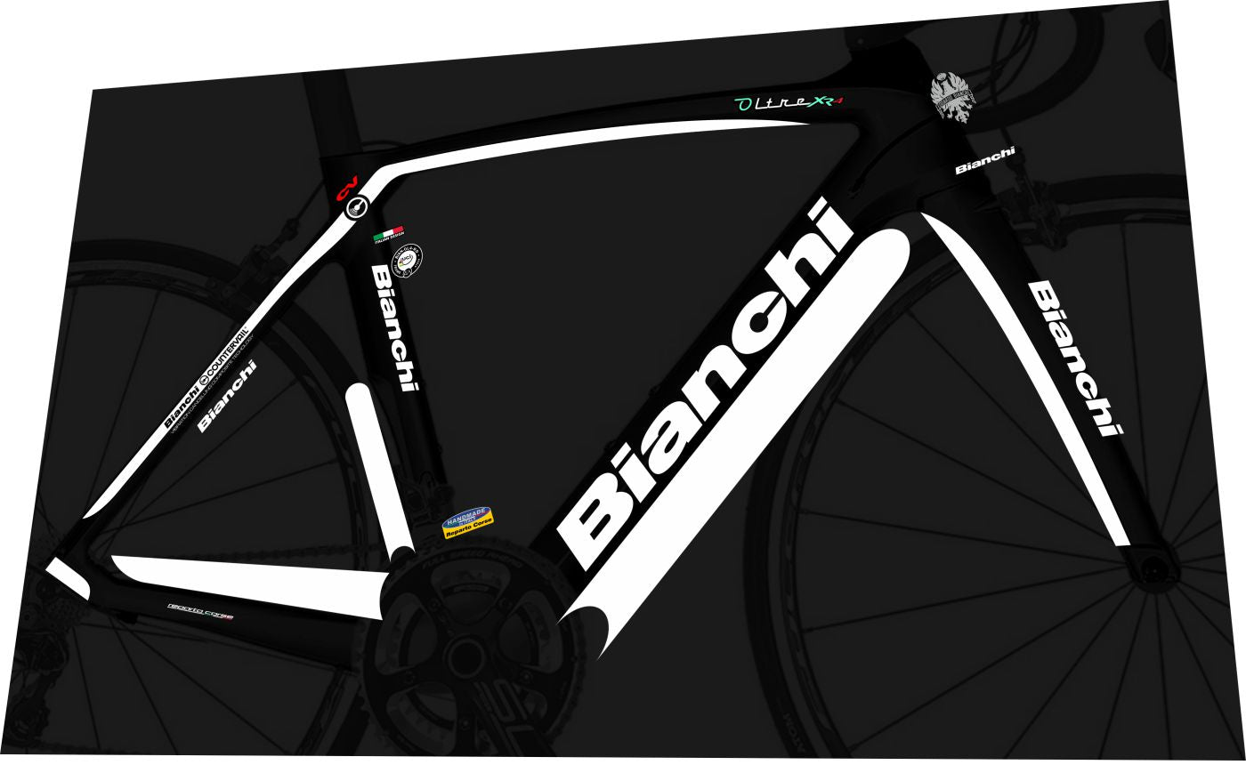 BIANCHI Oltre (2017) XR4 Frame Decal Set - Bike Decal Replace