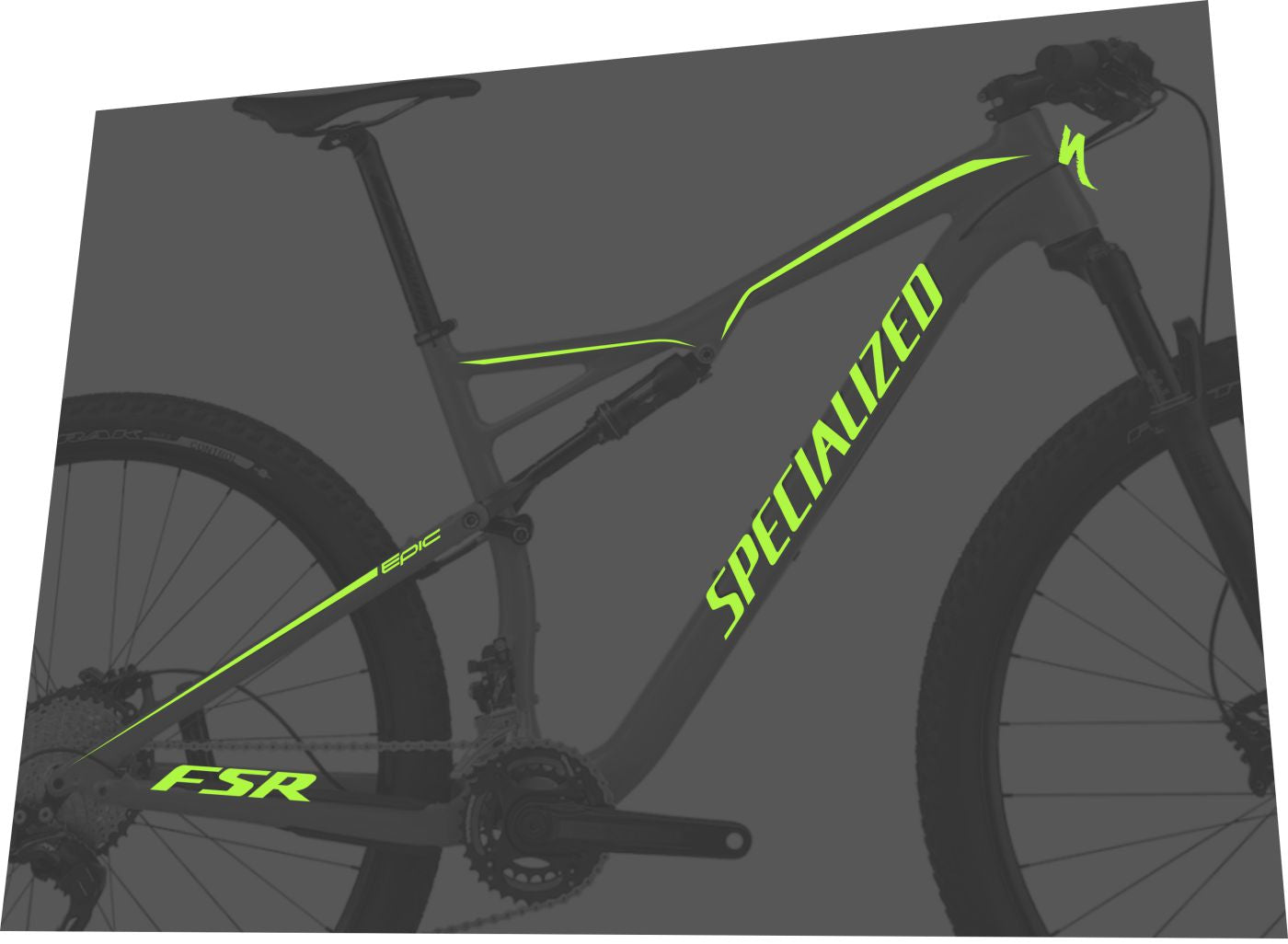 SPECIALIZED Epic (2017) FSR Frame Decal Set