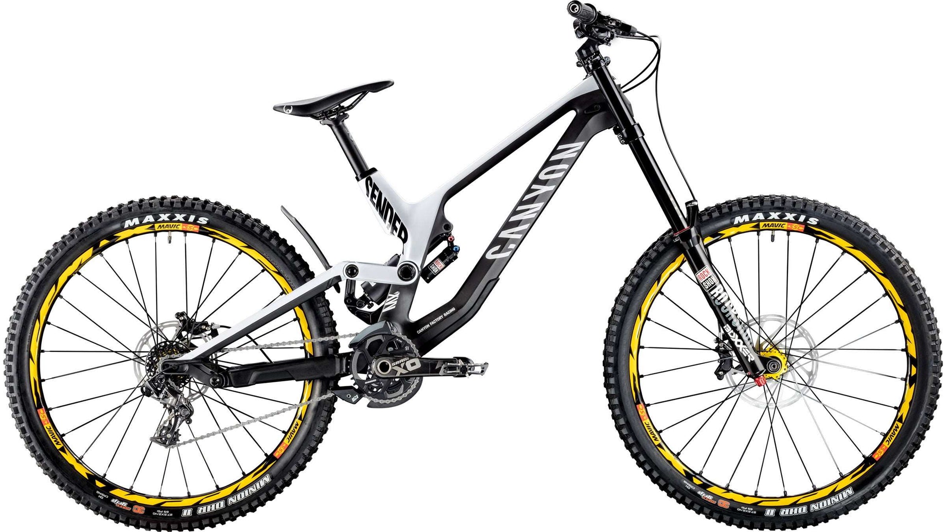 CANYON Sender (2017-2019) CF Frame Decal Set