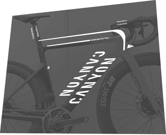CANYON Aeroad (2019) CF SLX 8.0 Frame Decal Set