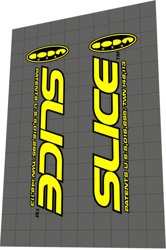 CANNONDALE Coda Slice Fork Decal Set - Bike Decal Replace