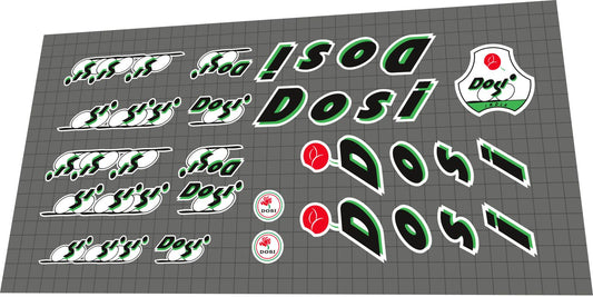 DOSI Crono Frame Decal Set - Bike Decal Replace