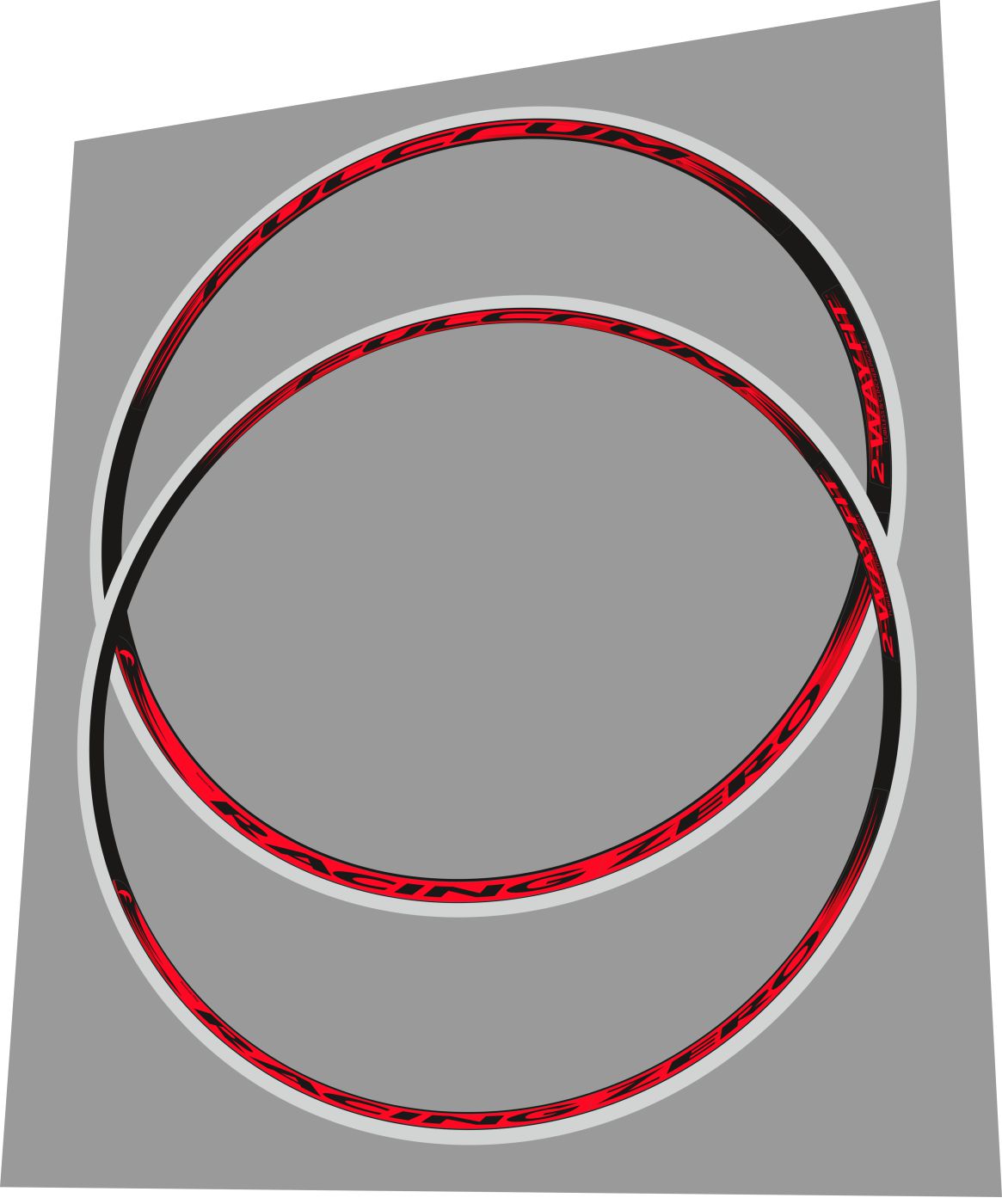 FULCRUM Racing (2011-2014) Zero Rim Decal Set
