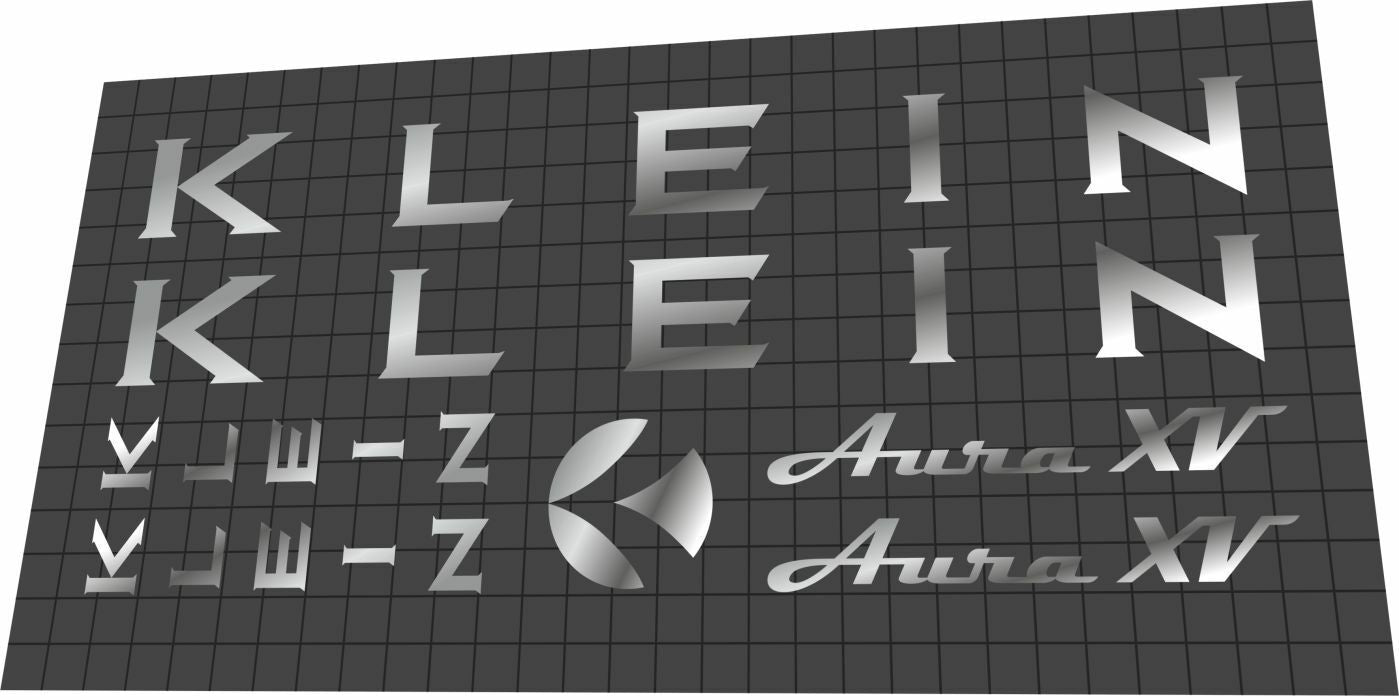 KLEIN Aura (2004) XV Frame Decal Set