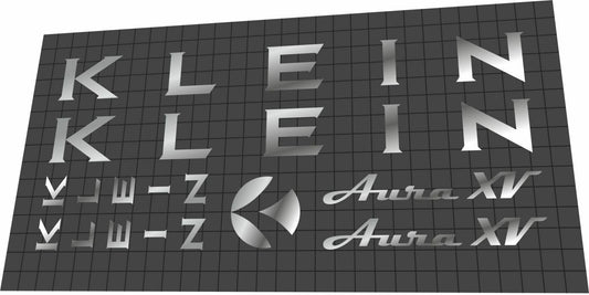 KLEIN Aura (2004) XV Frame Decal Set - Bike Decal Replace