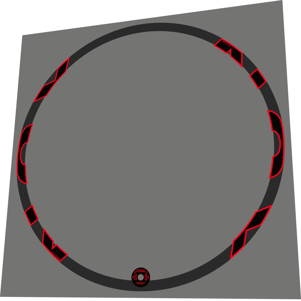 NOX Teocalli Rim Decal Set - Bike Decal Replace