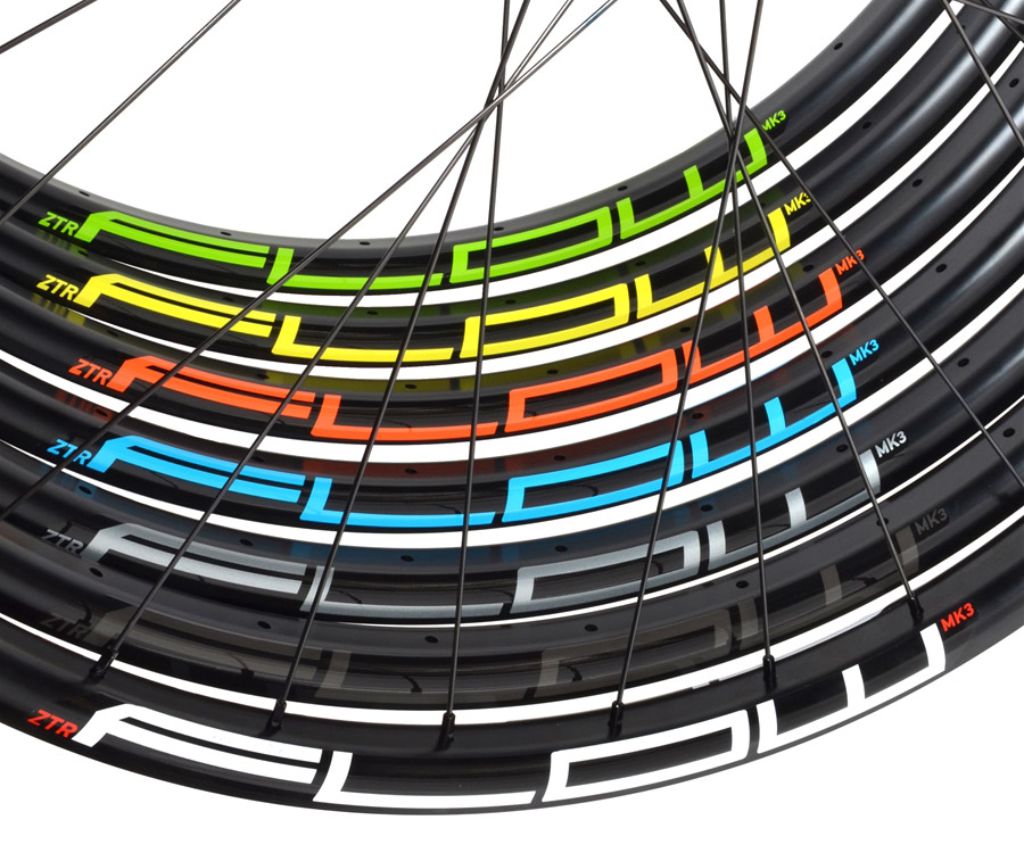 STAN'S NOTUBES ZTR Flow MK3 27.5" Rim Decal Set - Bike Decal Replace