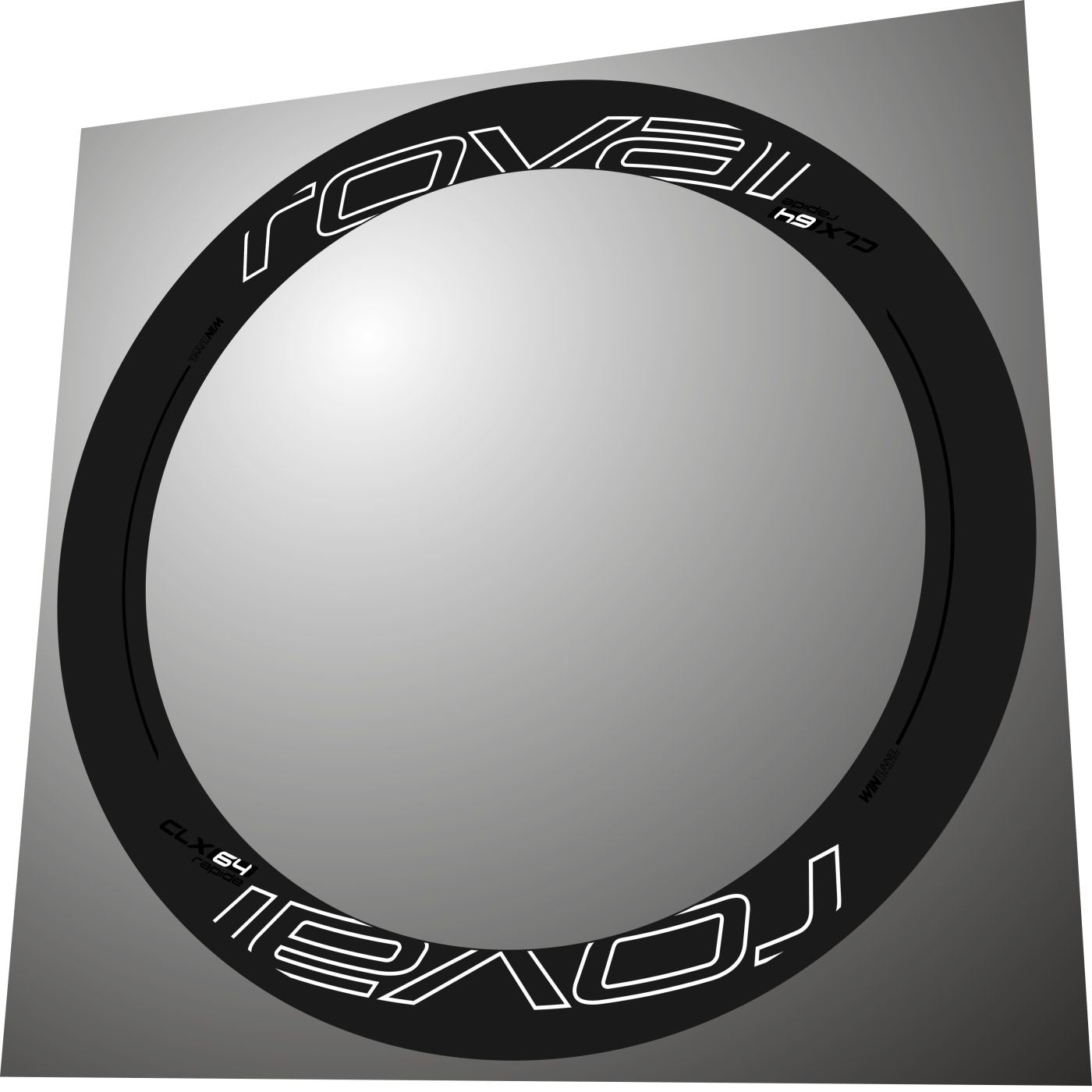 ROVAL Rapide (2016) CLX 64 Rim Decal Set