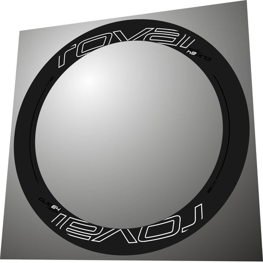 ROVAL Rapide (2016) CLX 64 Rim Decal Set - Bike Decal Replace