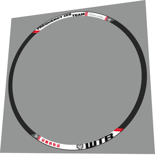 WTB Frequency (2014) Team i25 Rim Decal Set - Bike Decal Replace
