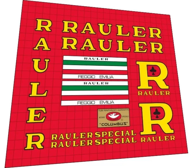 RAULER Special Classic (1970s) Frame Decal Set - Bike Decal Replace