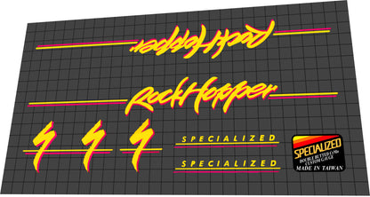 SPECIALIZED Rockhopper (1986-1987) Frame Decal Set