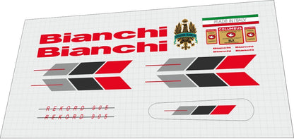 BIANCHI Rekord (1988) 905 Frame Decal Set - Bike Decal Replace