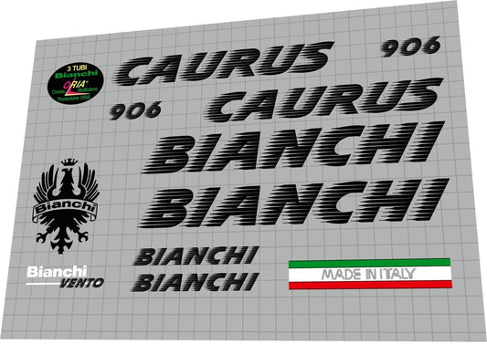 BIANCHI Caurus (1990s) 906 Frame Decal Set