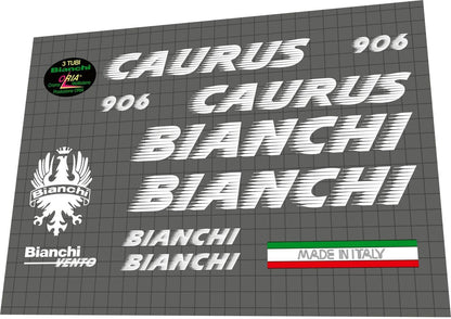 BIANCHI Caurus (1990s) 906 Frame Decal Set - Bike Decal Replace