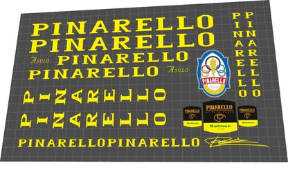 PINARELLO Asolo (1996) Frame Decal Set - Bike Decal Replace