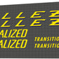 SPECIALIZED Allez (1991) Transition Frame Decal Set