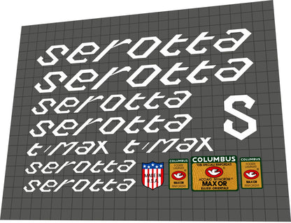 SEROTTA T-Max (1991) Frame Decal Set - Bike Decal Replace