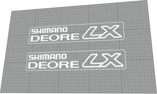 SHIMANO Deore LX (1993-1996) Crank Decal Set