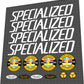 SPECIALIZED Tri-Spoke (1993) 700c Rim Decal Set