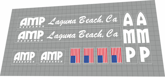 AMP RESEARCH B2 (1993) Frame Decal Set - Bike Decal Replace