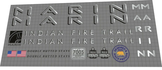 MARIN Indian Fire Trail (1994) Frame Decal Set