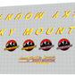 ROCKY MOUNTAIN Blizzard (1994) Frame Decal Set