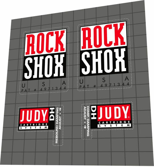 ROCKSHOX Judy DH (1996) Fork Decal Set